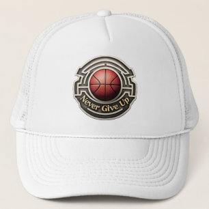 Basketball entwirft einen Hut Truckerkappe