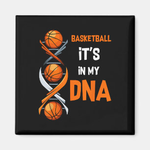 Basketball Es ist in meinem DNA Fun Player Coach T Magnet