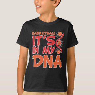 Basketball Es ist in meinem DNA-Player-Trainerteam T-Shirt