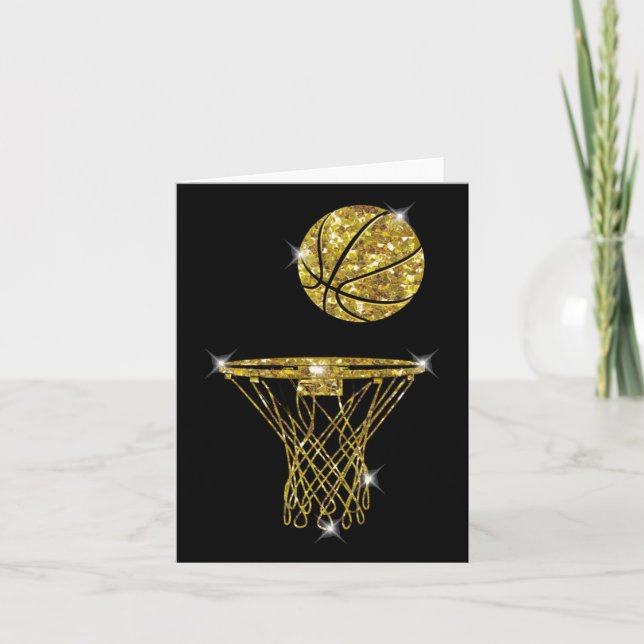 Basketball Exquisite Karte (Vorderseite)