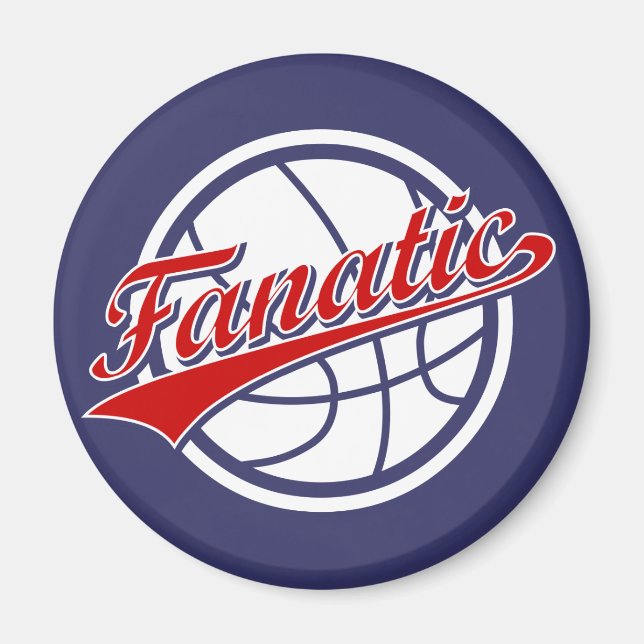 Basketball Fanatic Magnet (Vorne)