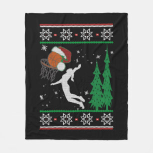 Basketball Fleecedecke