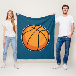 Basketball Fleecedecke