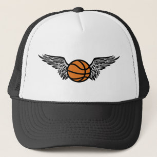 Basketball. Flügel. Truckerkappe