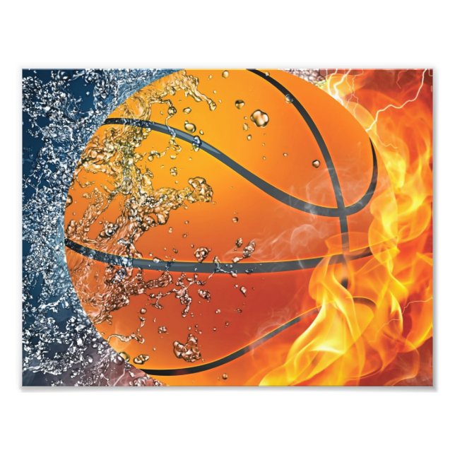 Basketball Fotodruck (Vorne)