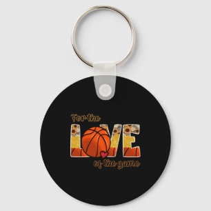 Basketball für die Liebe des Spiels Schlüsselanhänger