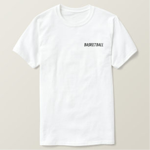 Basketball für Linda T - Shirt bestickt