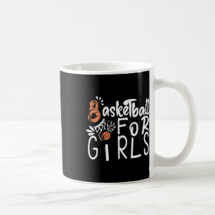 Basketball für Mädchen Kaffeetasse