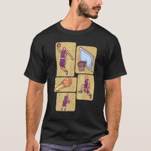Basketball Für Mädchen  Trainer Mädchen Basketball T-Shirt