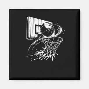 Basketball für Männer Frauen Magnet