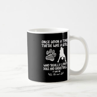 Basketball für Teenager, die Hunde Liebe haben Kaffeetasse
