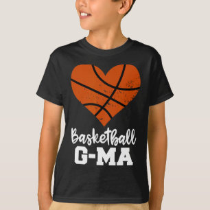 Basketball G-ma Spaß Basketball Herz Großmutter Ge T-Shirt
