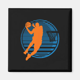 Basketball Game Dunk Player Court Sport Basketball Magnet