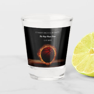Basketball-Geburtstag / Bachelor-Party-Champion Schnapsglas