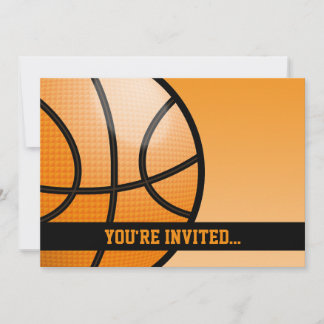 Basketball Geburtstag Einladung