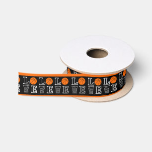 Basketball-Geburtstagsgeschenk, Basketballspieler Satinband