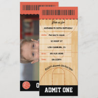 Basketball Geburtstagsparty - FotoTicket