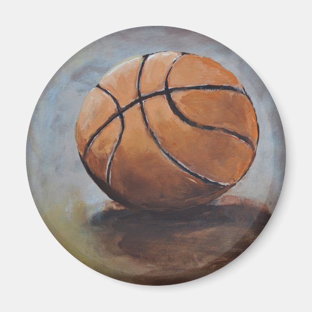 Basketball gefällig? magnet (Vorne)