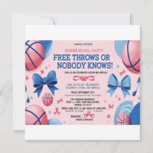 Basketball Genre Reveillez Invitation   Jeu libre