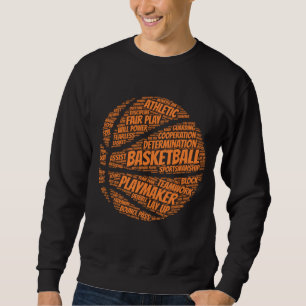 Basketball-Geschenk für Jungen Mädchen Männer und  Sweatshirt