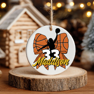 Basketball-Geschenk, Team-Geschenk, Spieler-Gesche Keramik Ornament