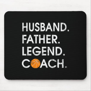 Basketball-Geschenk von Pater Legend Coach Spaß Mousepad