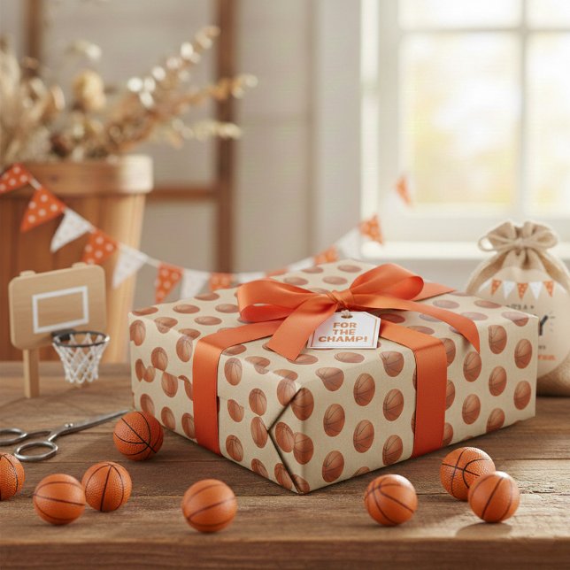 Basketball Geschenkpapier (Von Creator hochgeladen)