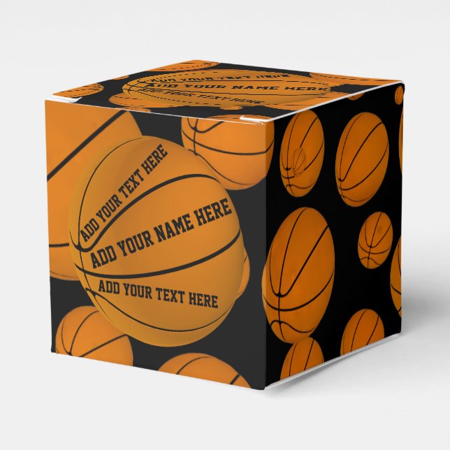 Basketball Geschenkschachtel (Vorderseite)