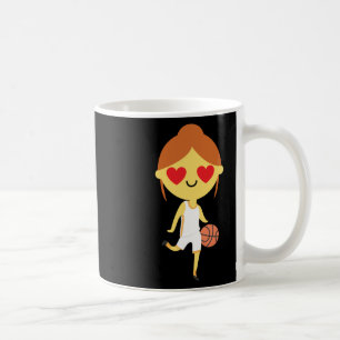 Basketball Girl Emoji Kaffeetasse