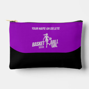 Basketball Girl Player, Geburtstagsgeschenk, Team Zubehörtasche