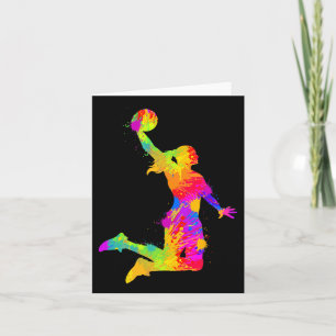 Basketball Girl Women Girl Karte