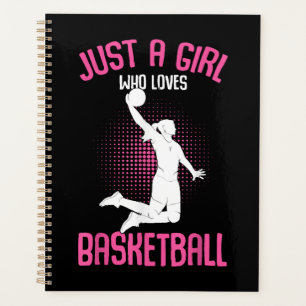 Basketball Girl Women Planer