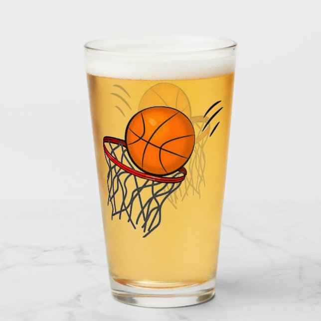 Basketball Glas (Vorne (Gefüllt))