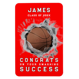 Basketball Glückwunschs Magnet