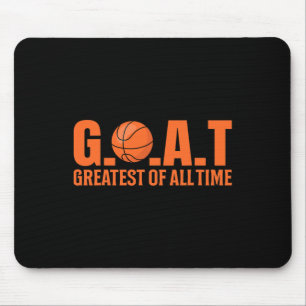 Basketball Godmutter Bandana Leopard Herz Fans Mo Mousepad