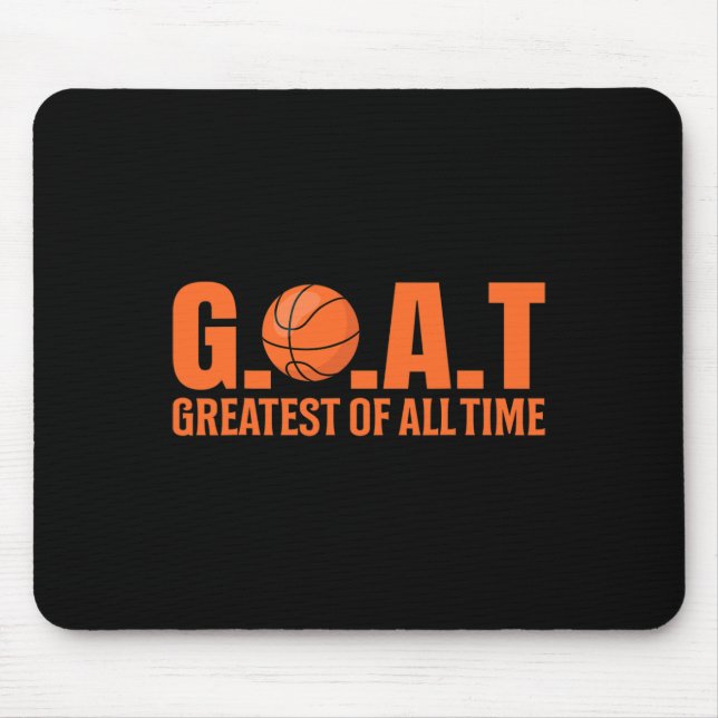 Basketball Godmutter Bandana Leopard Herz Fans Mo Mousepad (Vorne)