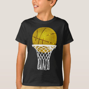 Basketball Gold Bball Trophäe Sport Lover Geschenk T-Shirt