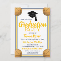 Basketball-Graduierungsparty