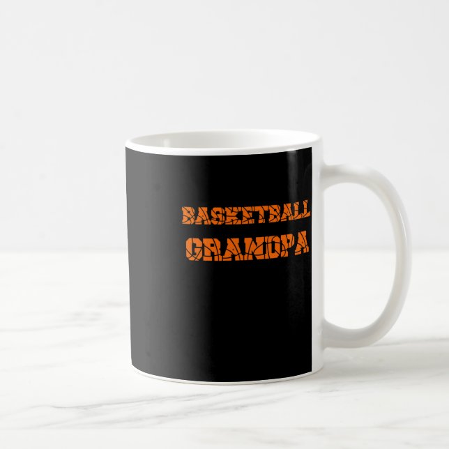 Basketball Grandpa Kaffeetasse (Rechts)