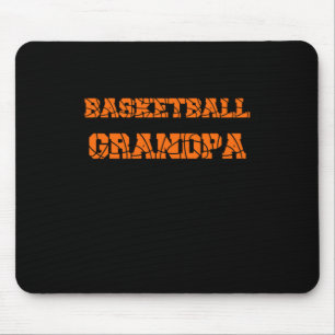Basketball Grandpa Mousepad