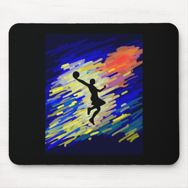 Basketball Graphic Mousepad (Vorne)