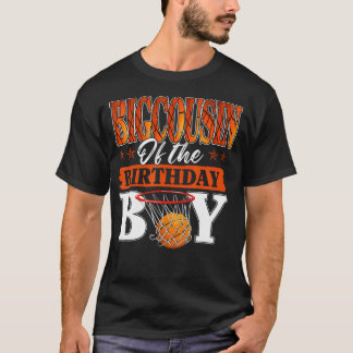 Basketball Großcousin der Familie des Geburtstagsj T-Shirt
