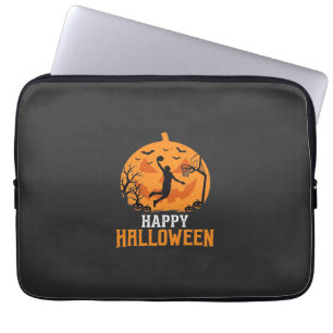 Basketball Halloween Dunk Kürbis Design_1 Laptopschutzhülle