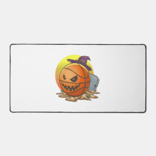 Basketball Halloween Schreibtischunterlage
