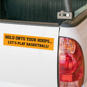 Basketball Haltet Euch An Eure Körbe Aufkleber Autoaufkleber