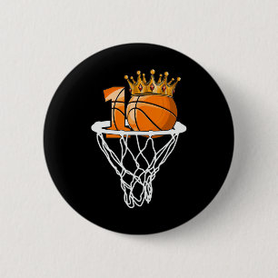 Basketball Happy 10. Geburtstag Boy Ball 10 Jahre Button