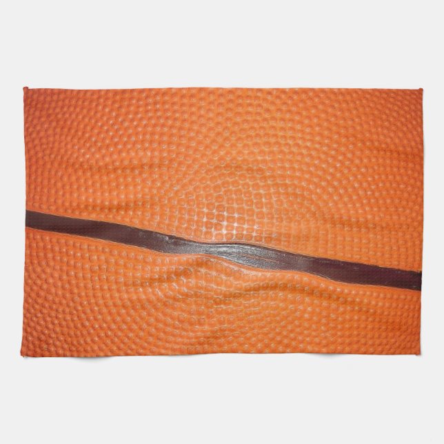 Basketball-Haut Geschirrtuch (Horizontal)