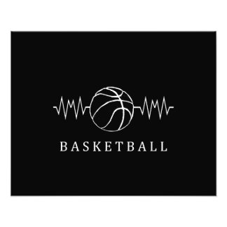 Basketball-Heartbeat 2 Fotodruck
