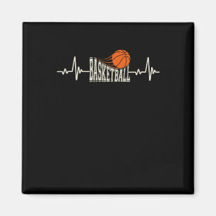 Basketball-Heartbeat 3 Magnet