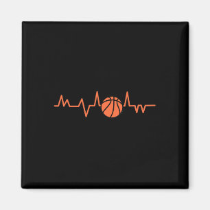 Basketball Heartbeat Ball 1 Magnet